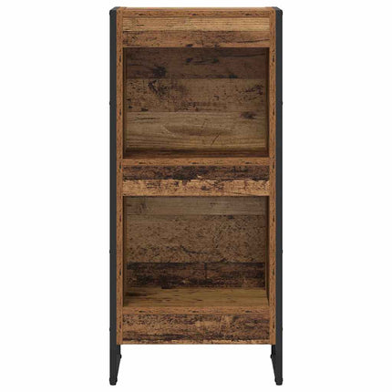 Bogskab 40 x 30 x 86,5 cm Konstrueret træ Gammelt træ
