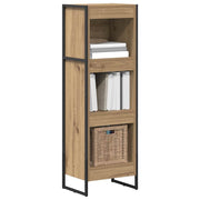 Bogskab Artisan eg 40 x 30 x 121 cm Konstrueret træ