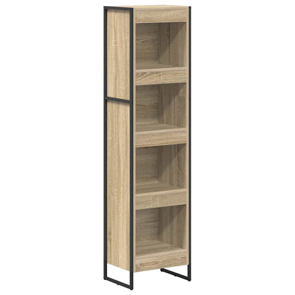 Bogskab 40 x 30 x 155 cm Konstrueret træ Sonoma