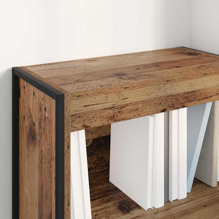 Bogskab 60 x 30 x 86,5 cm Konstrueret træ Gammelt træ