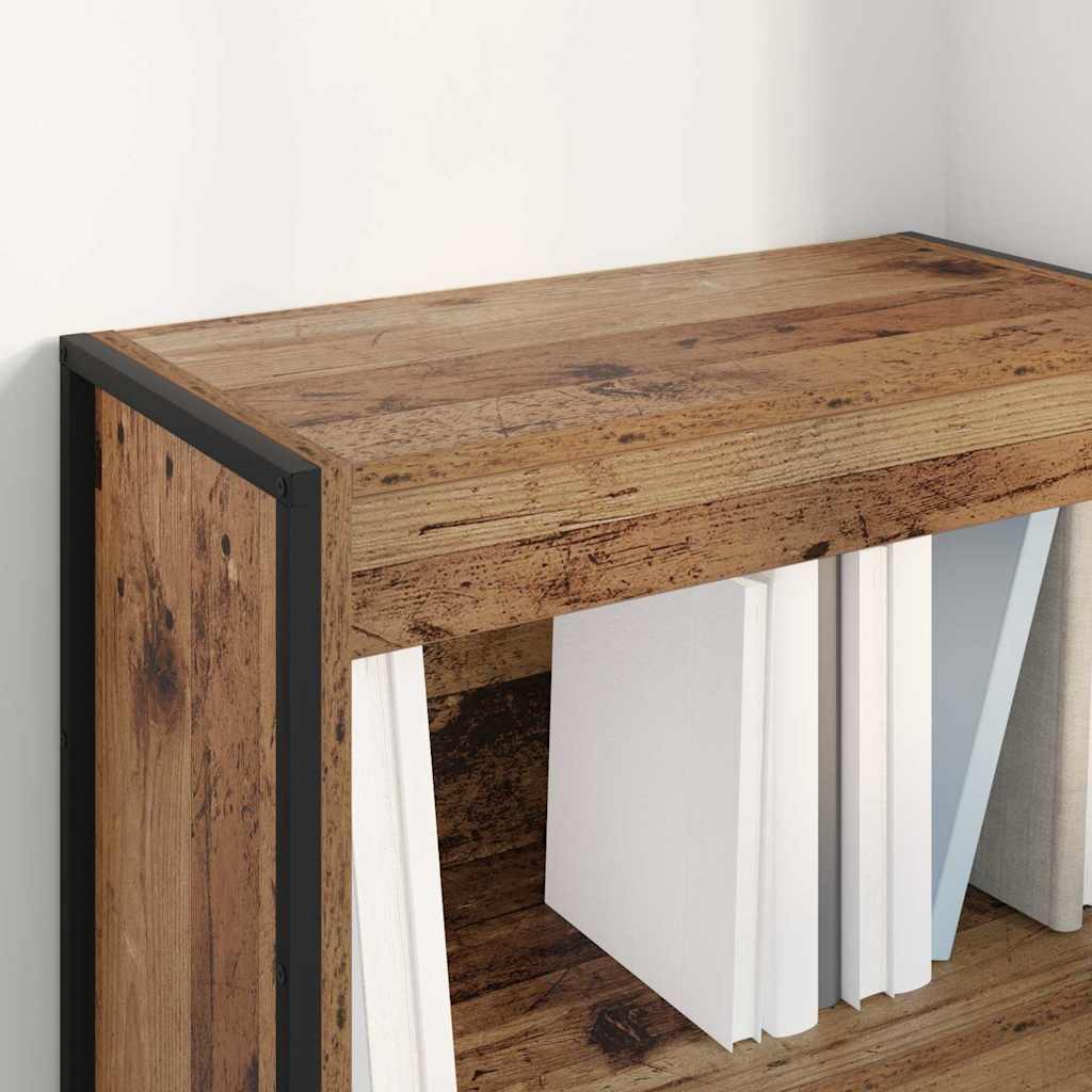 Bogskab Gammelt træ 60 x 30 x 86,5 cm Konstrueret træ