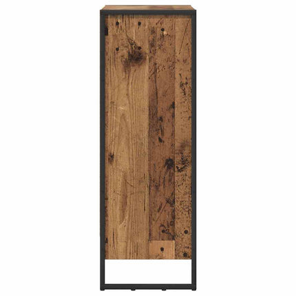 Bogskab 60 x 30 x 86,5 cm Konstrueret træ Gammelt træ