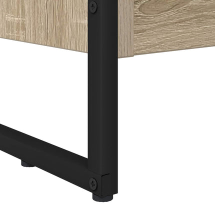 Bogskab 60 x 30 x 155 cm Konstrueret træ Sonoma