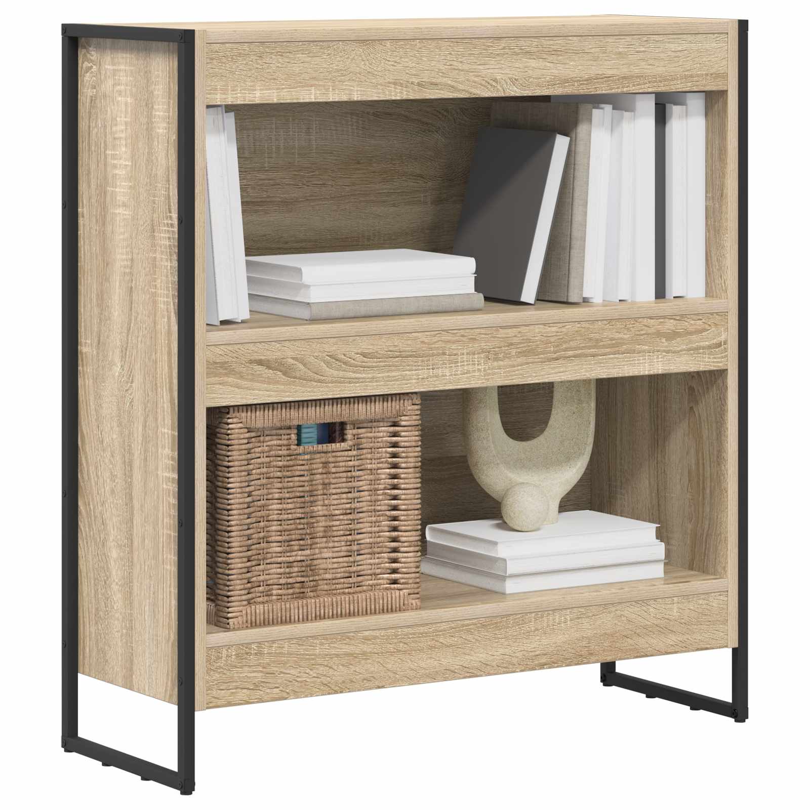 Bogskab Sonoma 80 x 30 x 86,5 cm Konstrueret træ billede