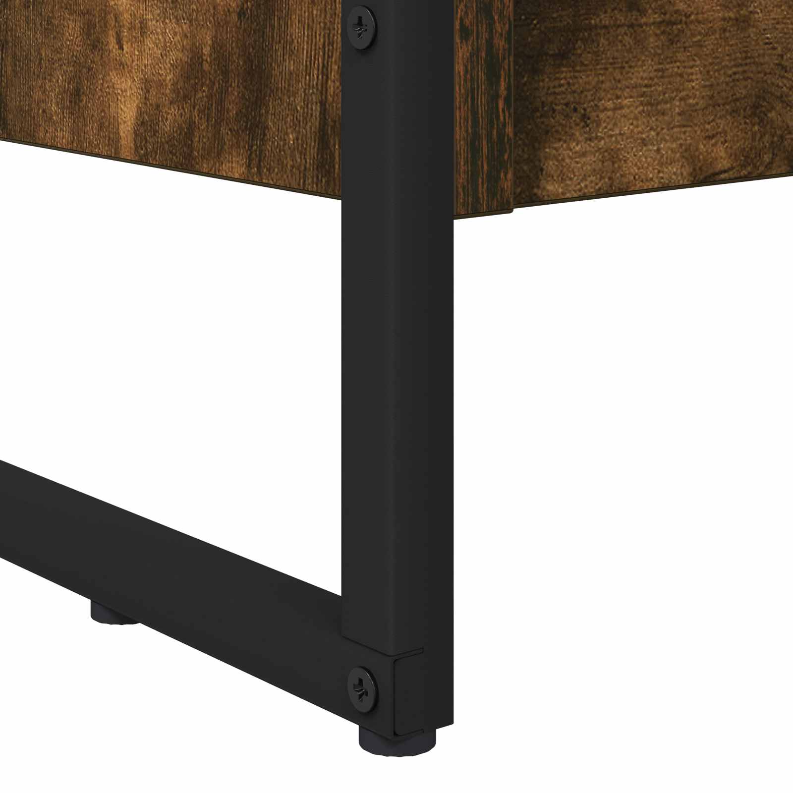 Bogskab Røget Eg 80 x 30 x 86,5 cm Konstrueret træ