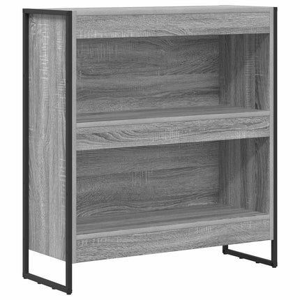 Bogskab 80 x 30 x 86,5 cm Konstrueret træ Grå Sonoma
