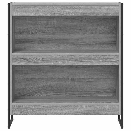 Bogskab 80 x 30 x 86,5 cm Konstrueret træ Grå Sonoma
