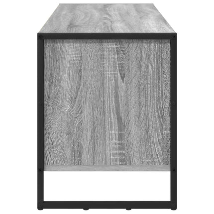 Sko skab Grå Sonoma 100 x 35 x 44 cm Konstrueret træ