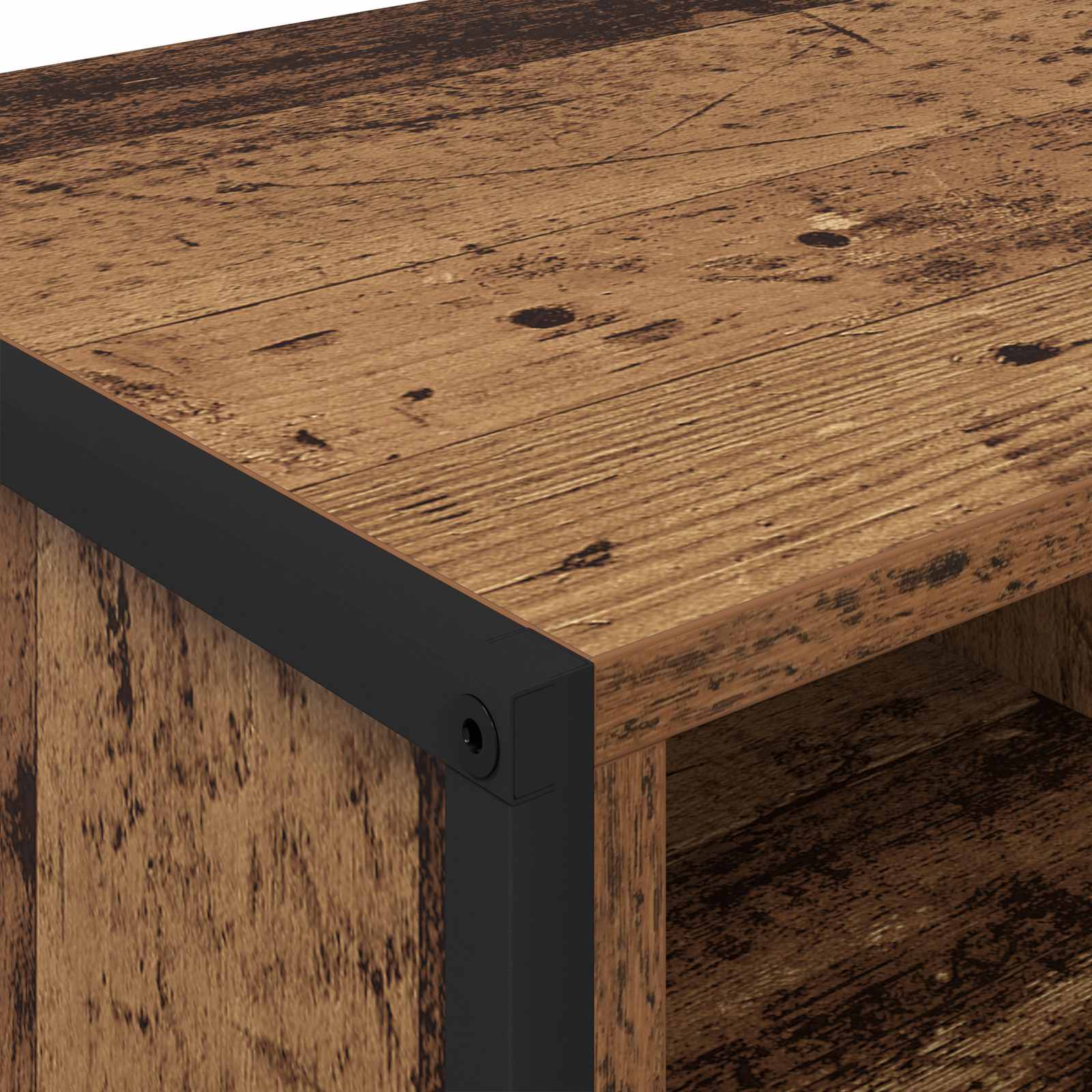 Sko skab Gammelt træ 60 x 35 x 44 cm Konstrueret træ