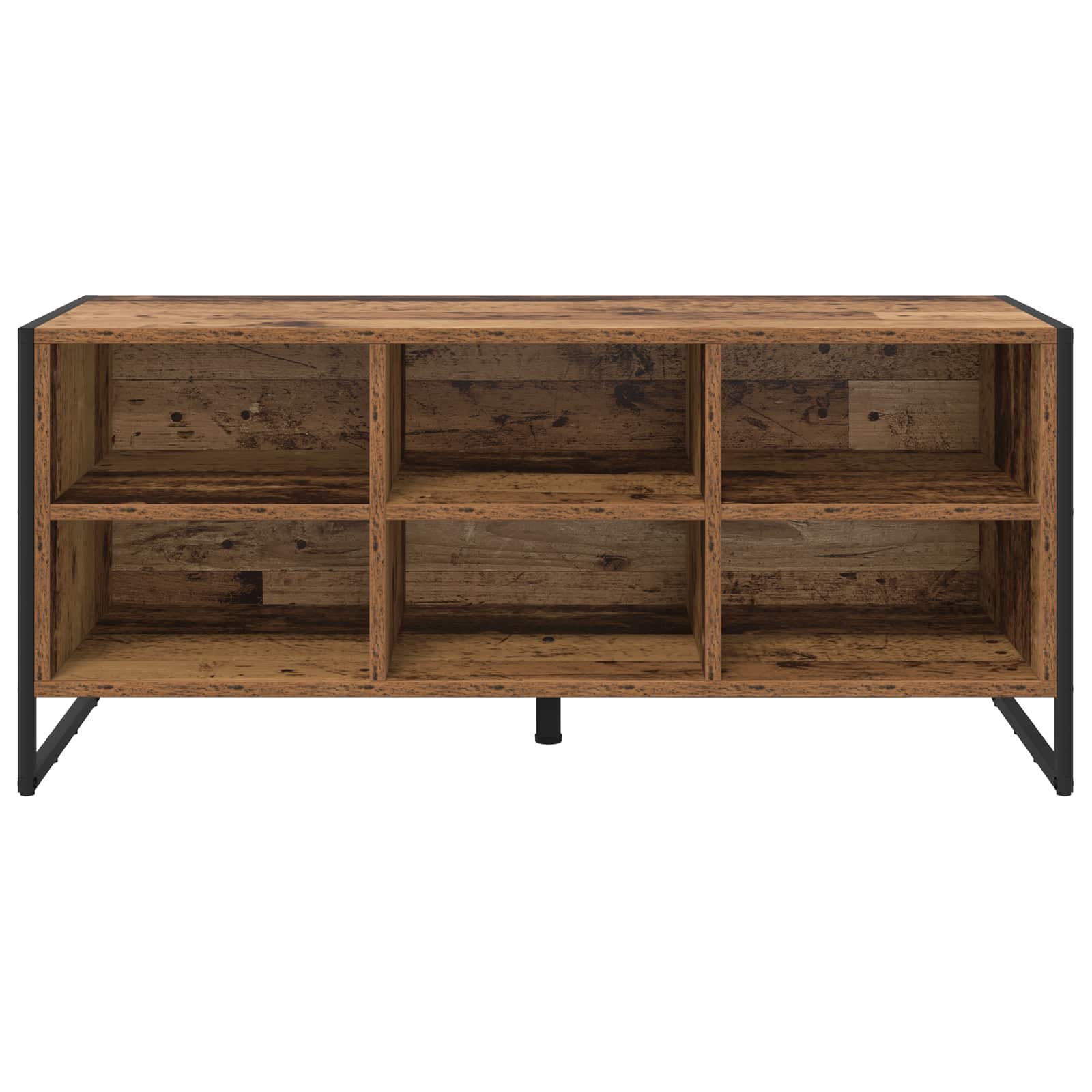 Sko skab Gammelt træ 60 x 35 x 44 cm Konstrueret træ