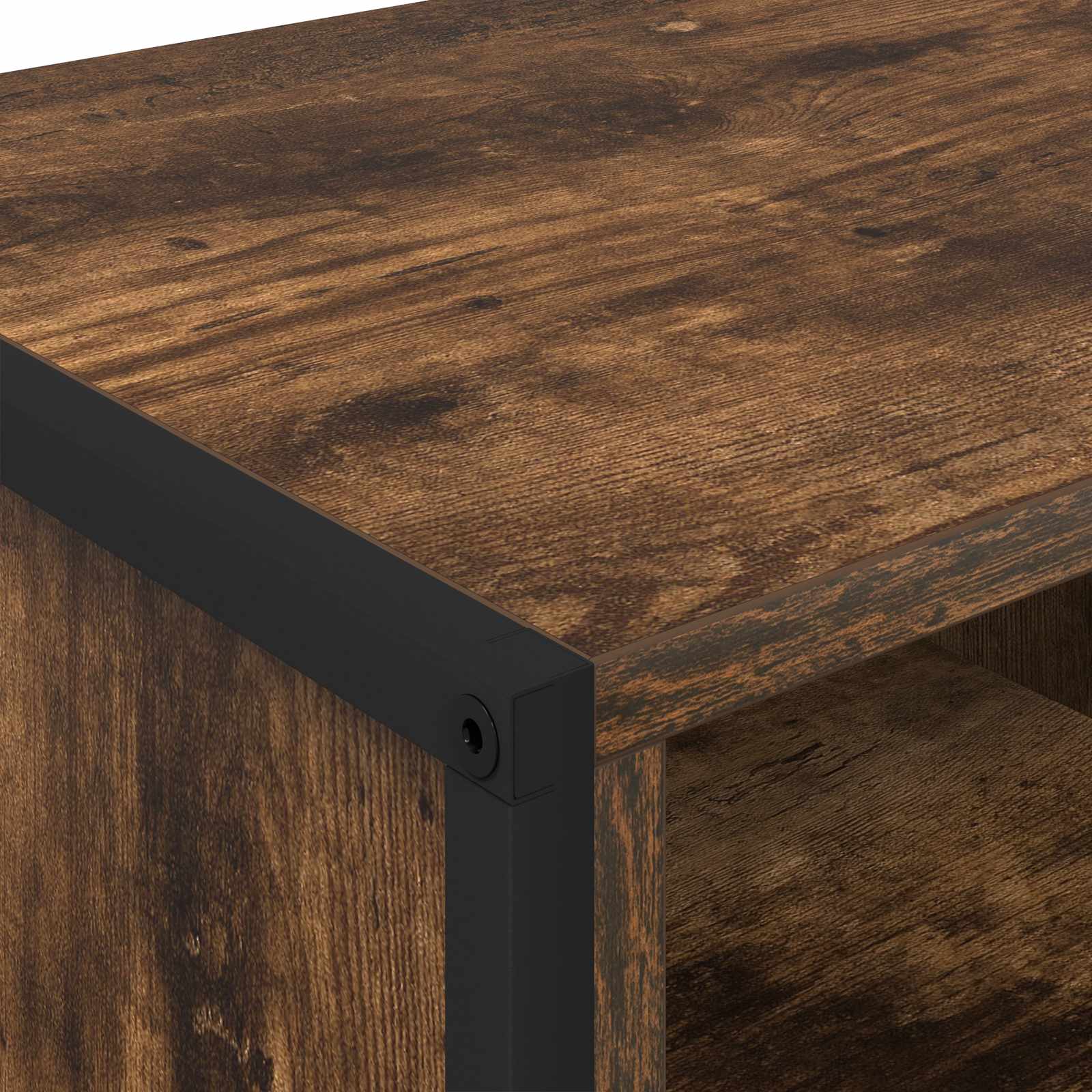 Sko skab Røget Eg 60 x 35 x 44 cm Konstrueret træ