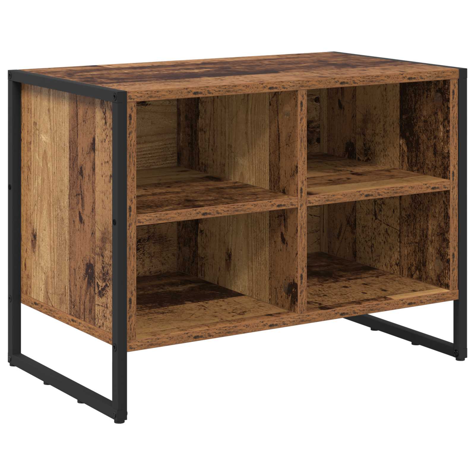 Sko skab Gammelt træ 60 x 35 x 44 cm Konstrueret træ