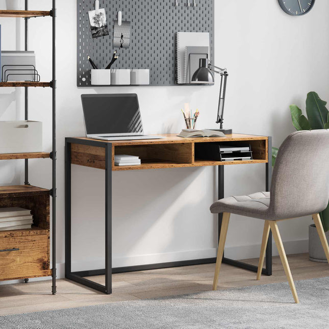 Bord Gammelt træ 100 x 50 x 75 cm Konstrueret træ