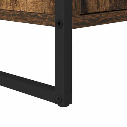 Badeværelsesskab Røget Eg 90 x 30 x 60 cm Konstrueret træ