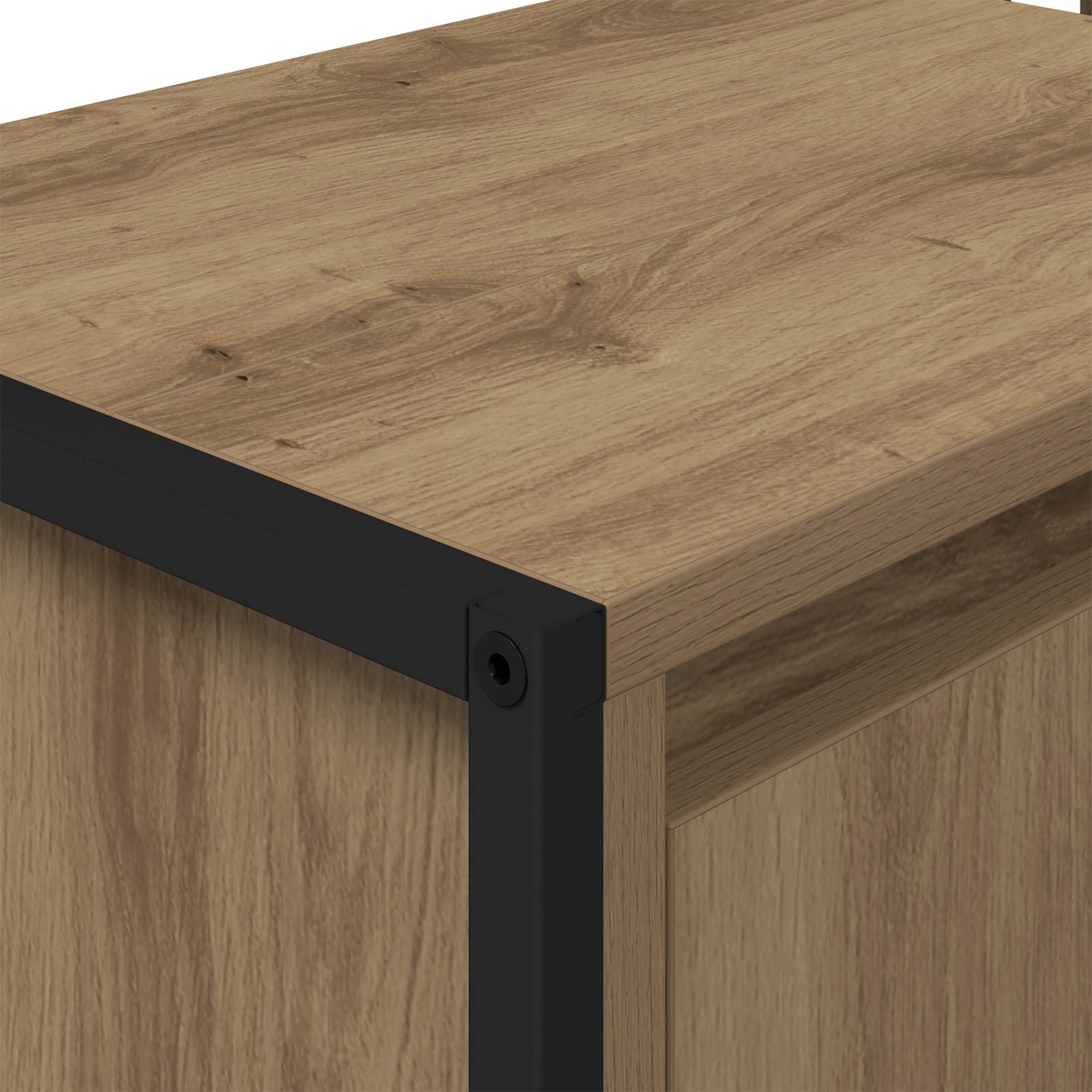 Badeværelsesskab Artisan eg 90 x 30 x 60 cm Konstrueret træ