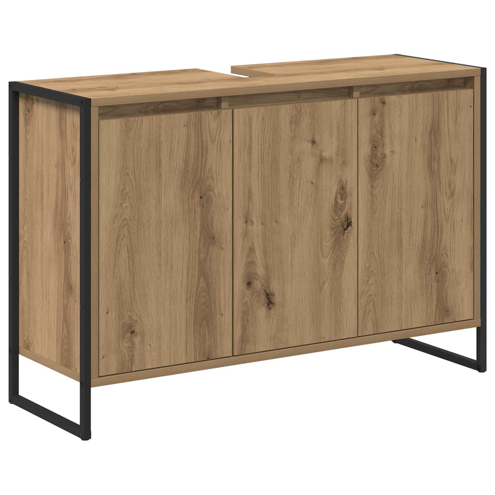 Badeværelsesskab Artisan eg 90 x 30 x 60 cm Konstrueret træ