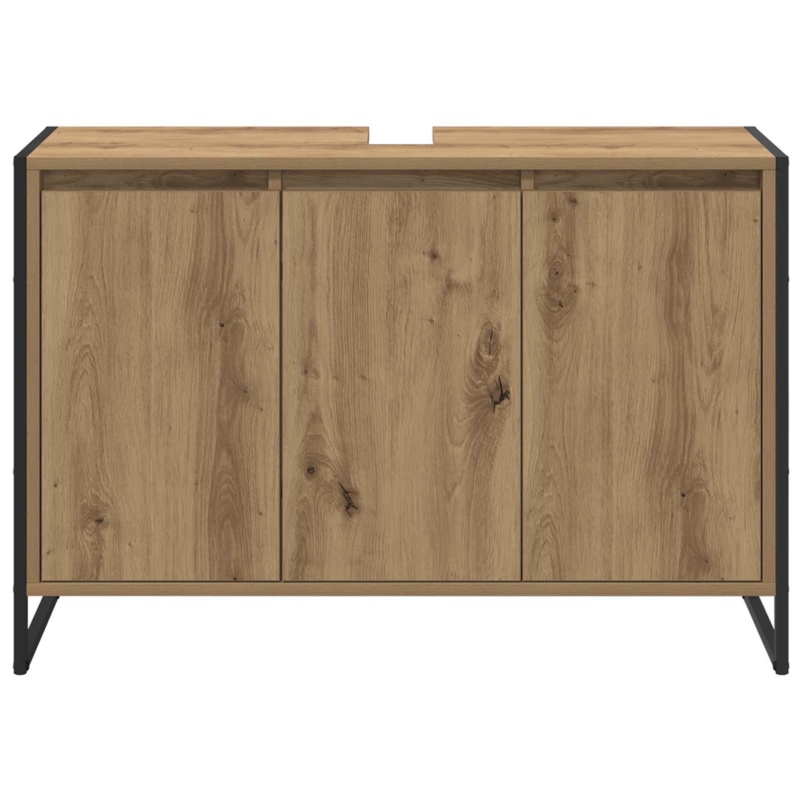 Badeværelsesskab Artisan eg 90 x 30 x 60 cm Konstrueret træ