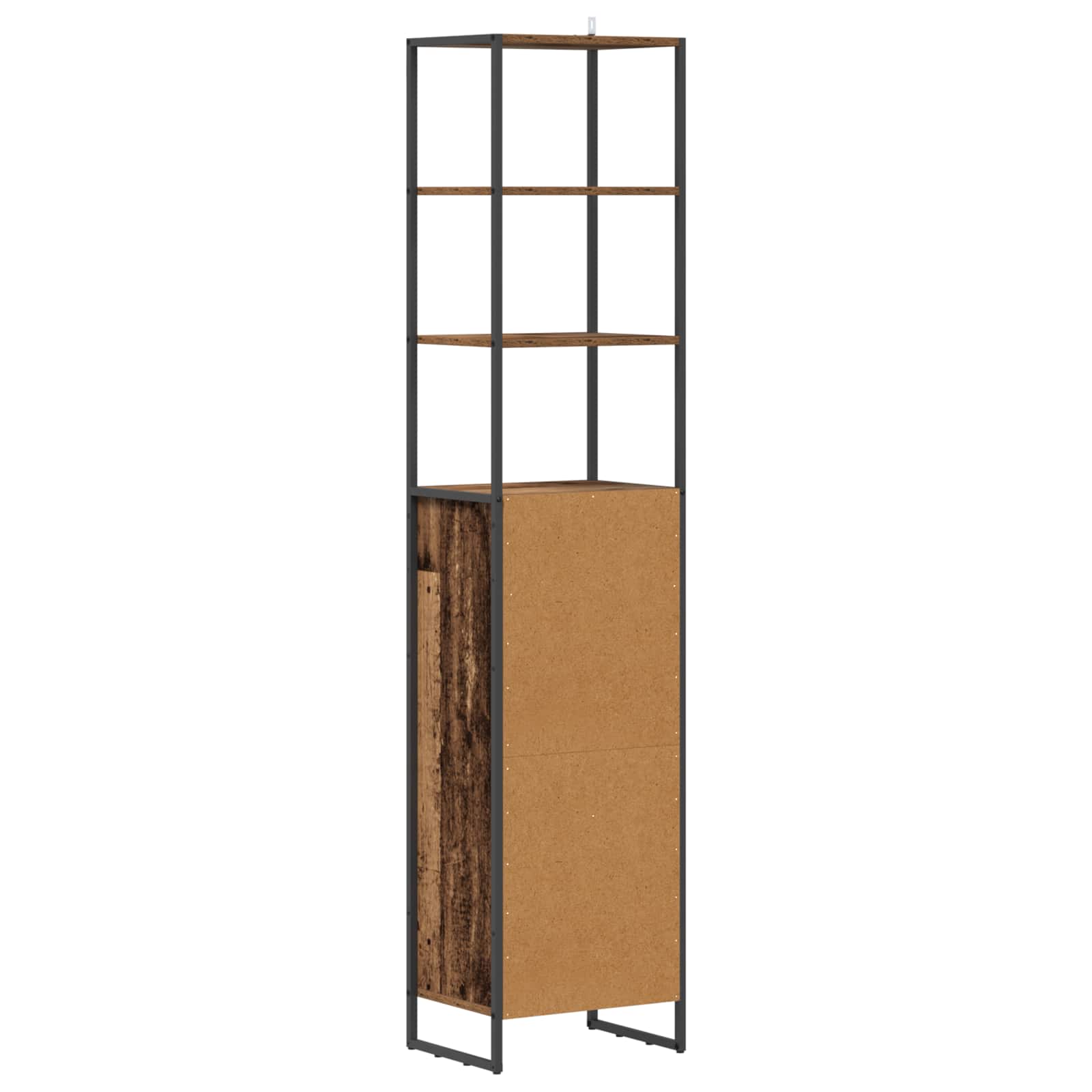 Badeværelsesskab Gammelt træ 40 x 30 x 180 cm Konstrueret træ