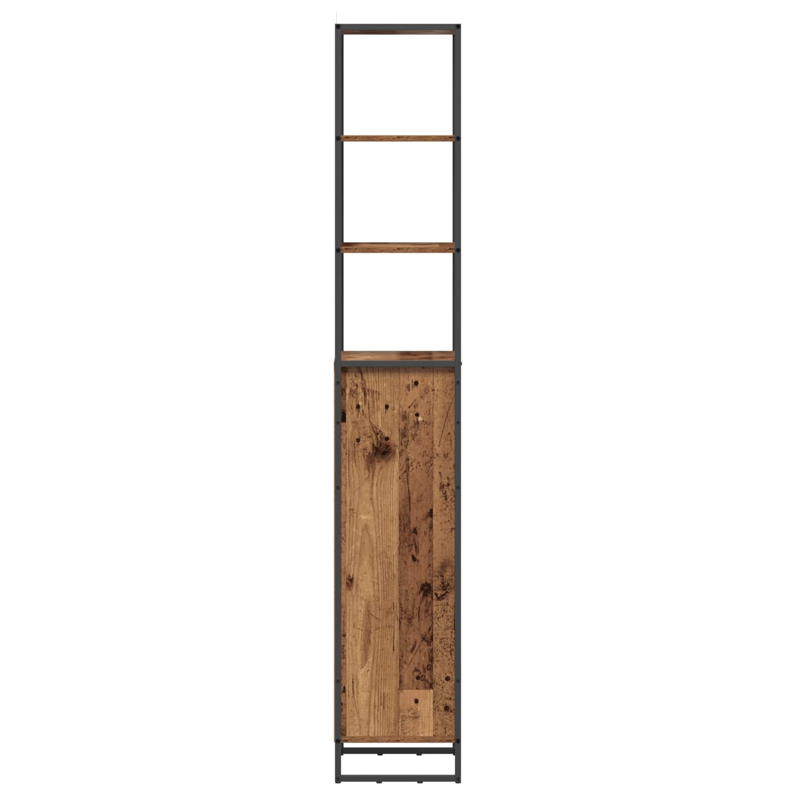 Badeværelsesskab Gammelt træ 40 x 30 x 180 cm Konstrueret træ