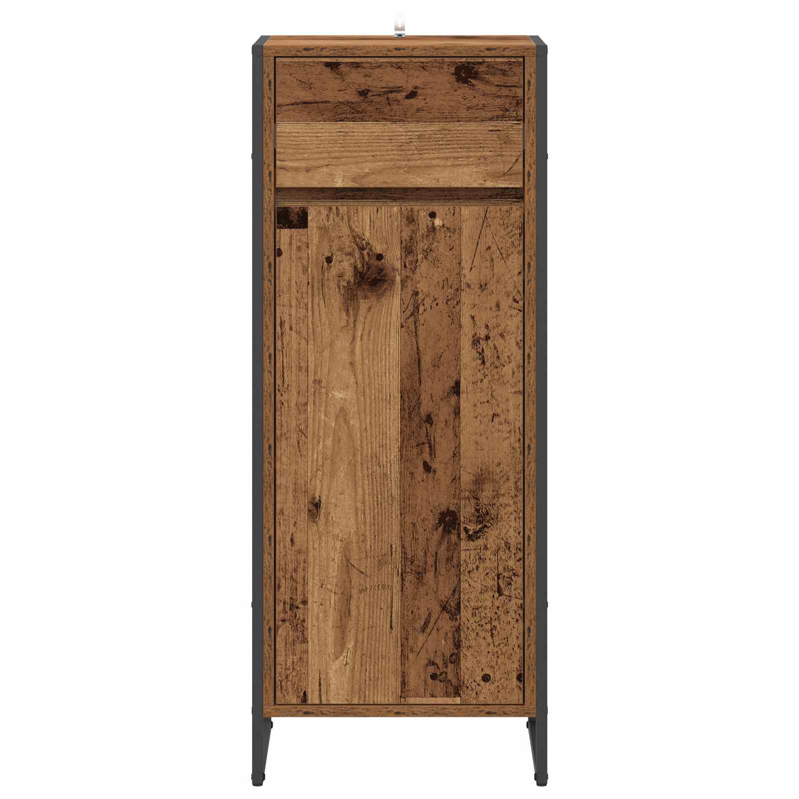 Badeværelsesskab Gammelt træ 40 x 30 x 100 cm Konstrueret træ