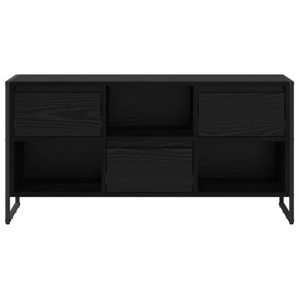 TV-skab 100 x 36 x 49,5 cm Sort eg Konstrueret træ