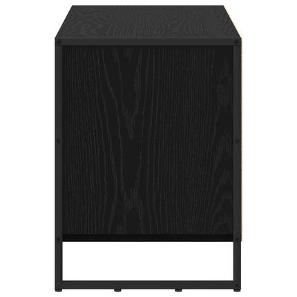 TV-skab 100 x 36 x 49,5 cm Sort eg Konstrueret træ
