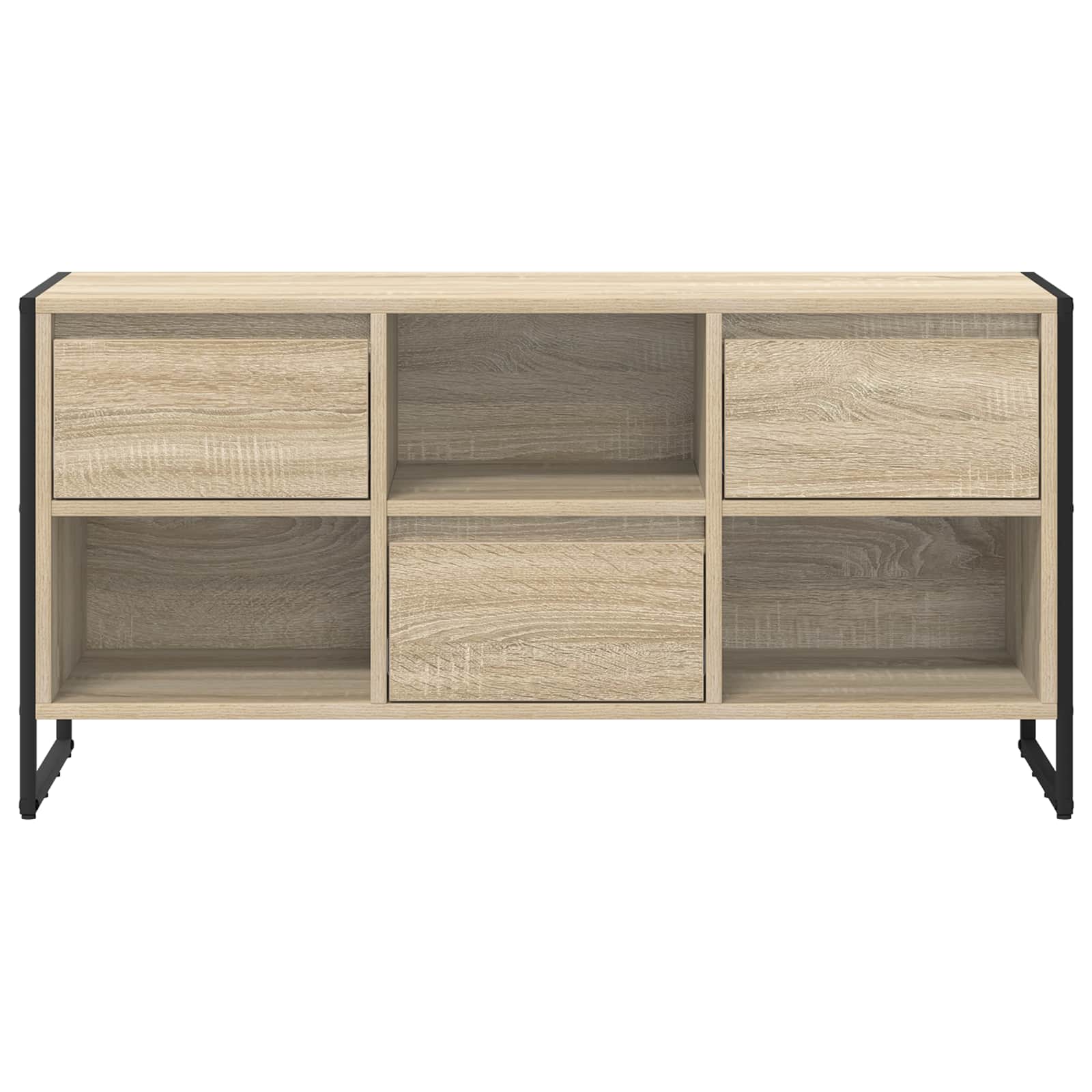 TV-skab med skuffe Sonoma 100 x 36 x 49,5 cm Konstrueret træ