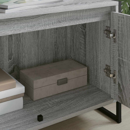 TV-skab 140 x 36 x 49.5 cm Grå Sonoma Konstrueret træ