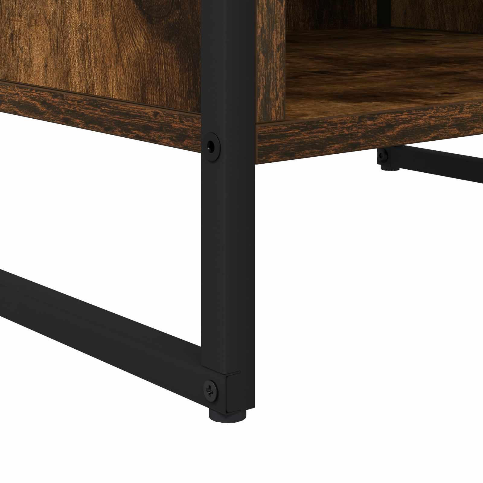 TV-skab Røget Eg 170.5 x 36 x 30.5 cm Konstrueret træ