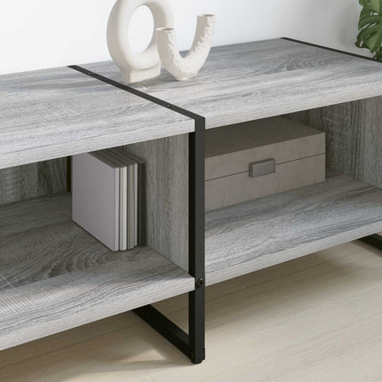 TV-skab 170.5 x 36 x 30.5 cm Grå Sonoma Konstrueret træ