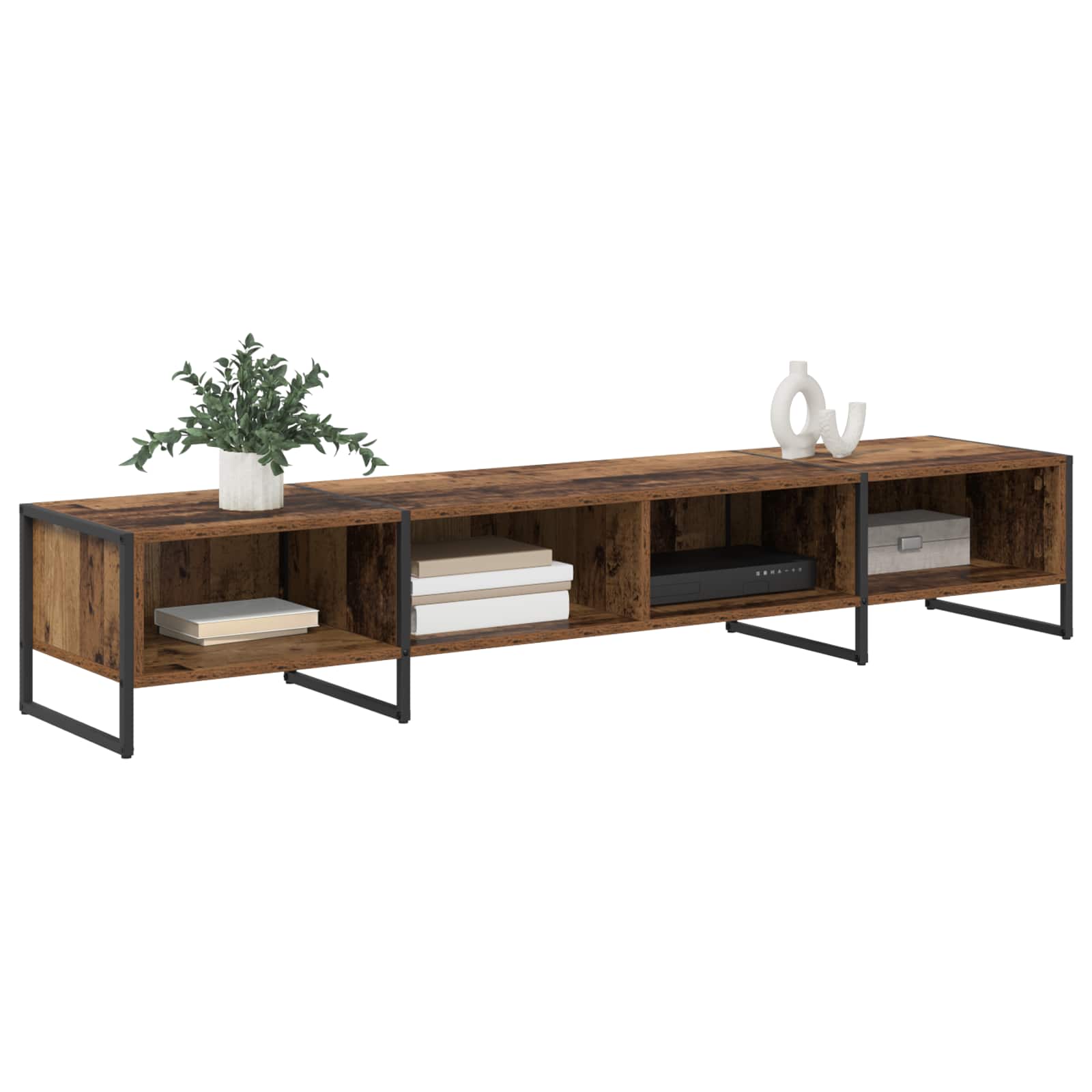 TV-skab Gammelt træ 170.5 x 36 x 30.5 cm Konstrueret træ