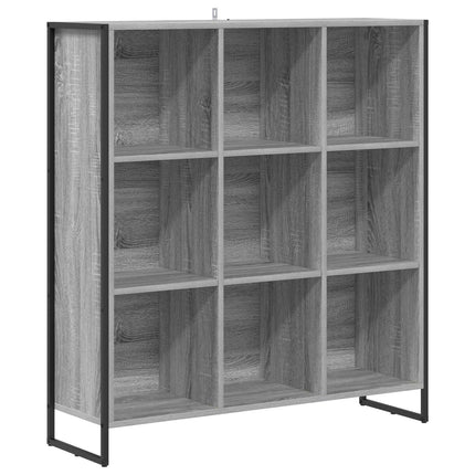 Bogskab 99,5 x 30 x 108 cm Konstrueret træ Grå Sonoma