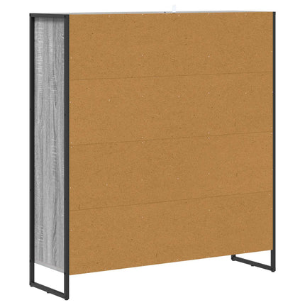 Bogskab 99,5 x 30 x 108 cm Konstrueret træ Grå Sonoma