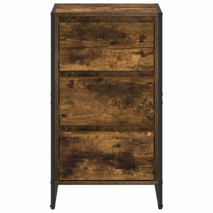 Sideboard Røget Eg 42 x 36 x 75.5 cm Konstrueret træ