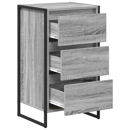 Sideboard Grå Sonoma 42 x 36 x 75.5 cm Konstrueret træ