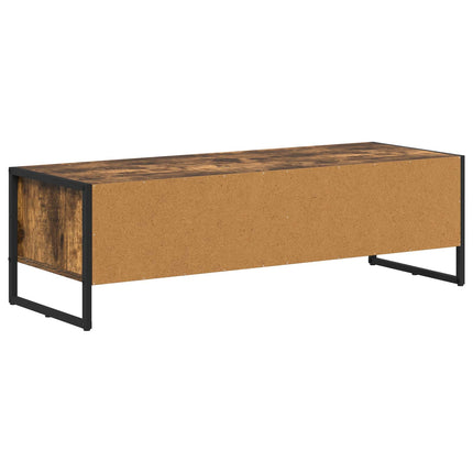 TV-skab 100 x 36,5 x 30,5 cm Røget Eg Konstrueret træ