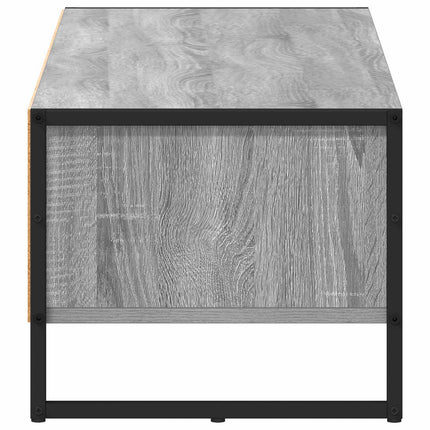 TV-skab 100 x 36,5 x 30,5 cm Grå Sonoma Konstrueret træ