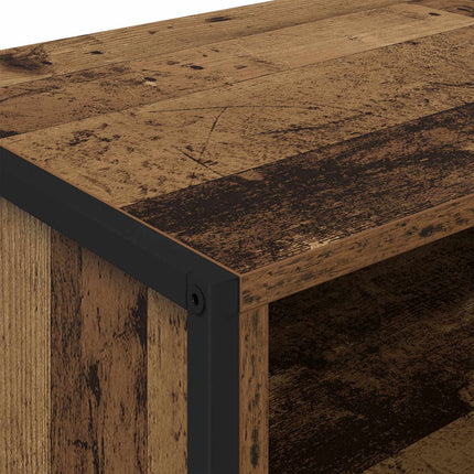TV-skab 100 x 36,5 x 30,5 cm Gammelt træ Konstrueret træ