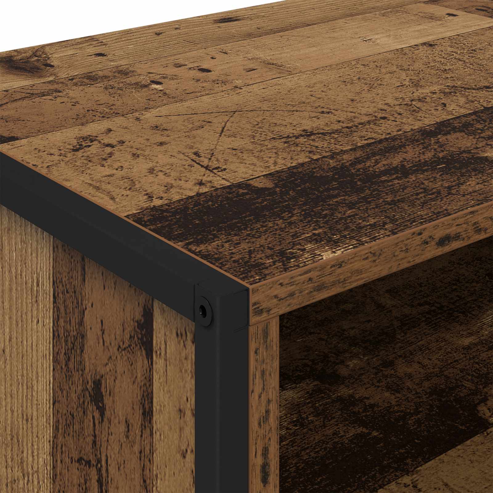 TV-skab Gammelt træ 100 x 36,5 x 30,5 cm Konstrueret træ