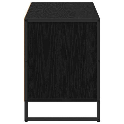 TV-skab 100 x 36 x 49,5 cm Sort eg Konstrueret træ