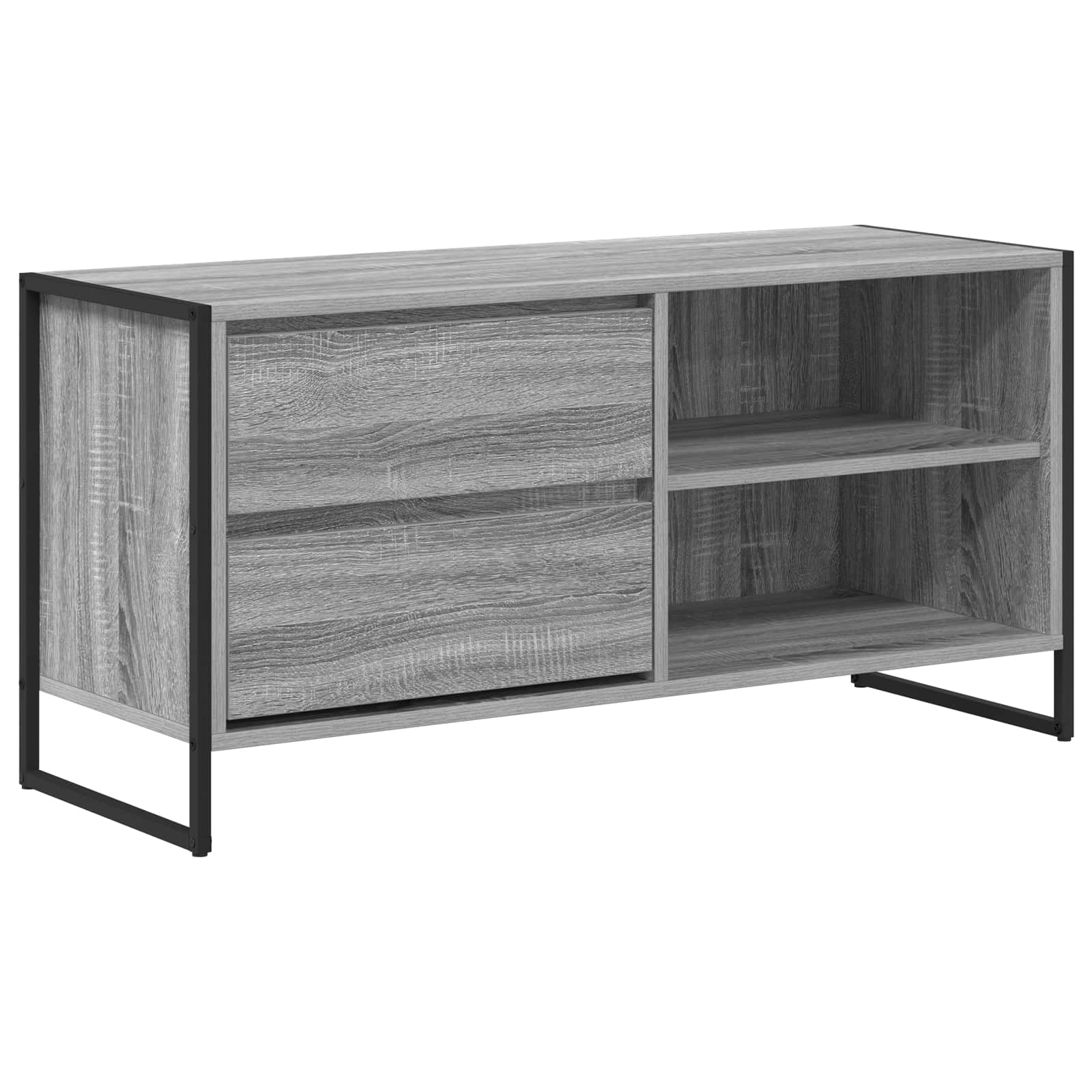 TV-skab Grå Sonoma 100 x 36 x 49,5 cm Konstrueret træ