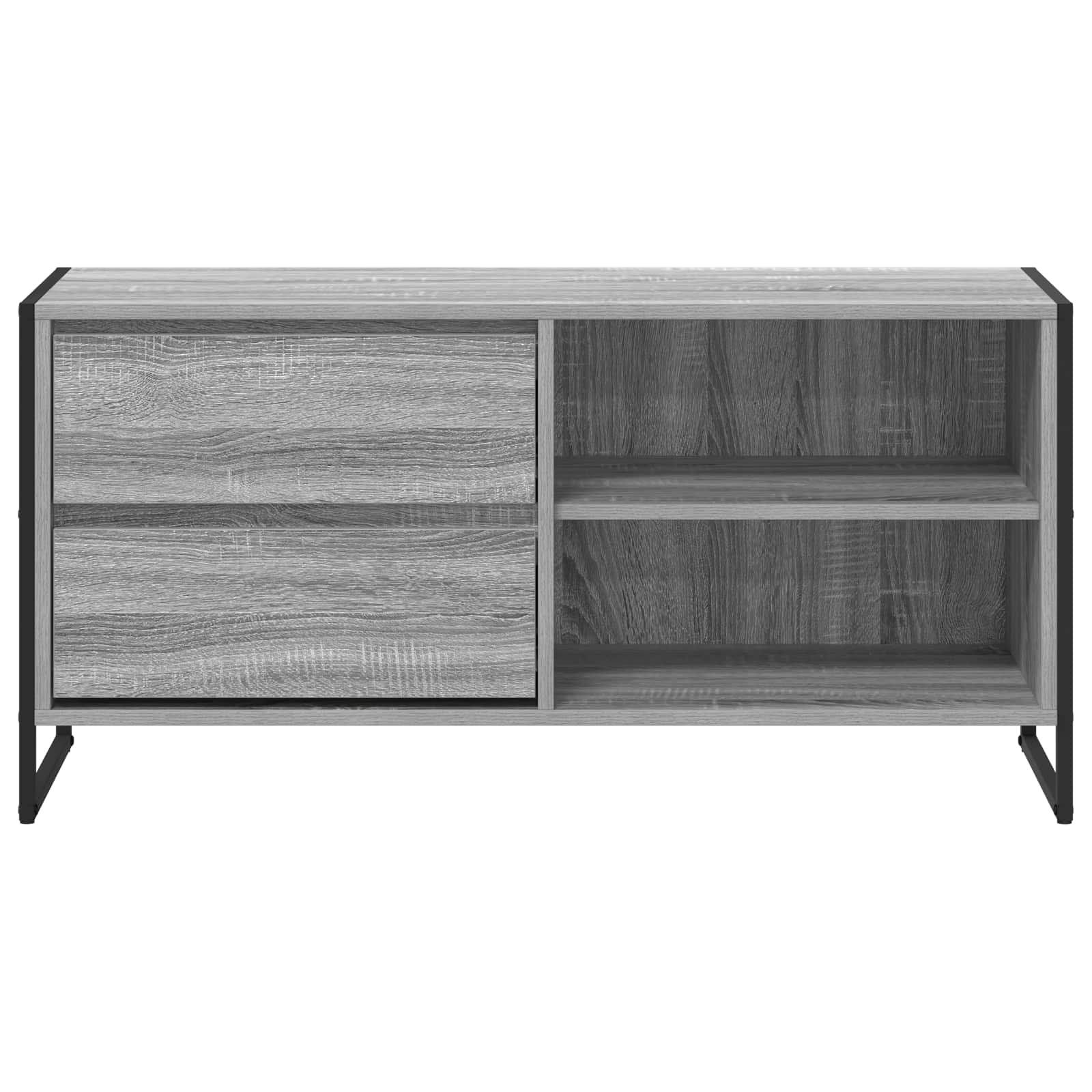 TV-skab Grå Sonoma 100 x 36 x 49,5 cm Konstrueret træ