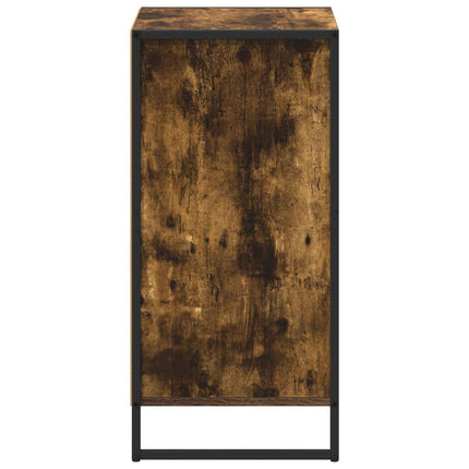 Sideboard med skuffe Røget Eg 43 x 36 x 75,5 cm Konstrueret træ