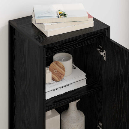 Sideboard Sort eg 43 x 36 x 75,5 cm Konstrueret træ