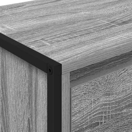 Sideboard Grå Sonoma 43 x 36 x 75,5 cm Konstrueret træ