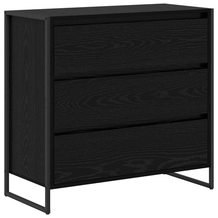 Sideboard Sort eg 79 x 36 x 75.5 cm Konstrueret træ
