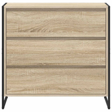 Sideboard med skuffe Sonoma 79 x 36 x 75.5 cm Konstrueret træ