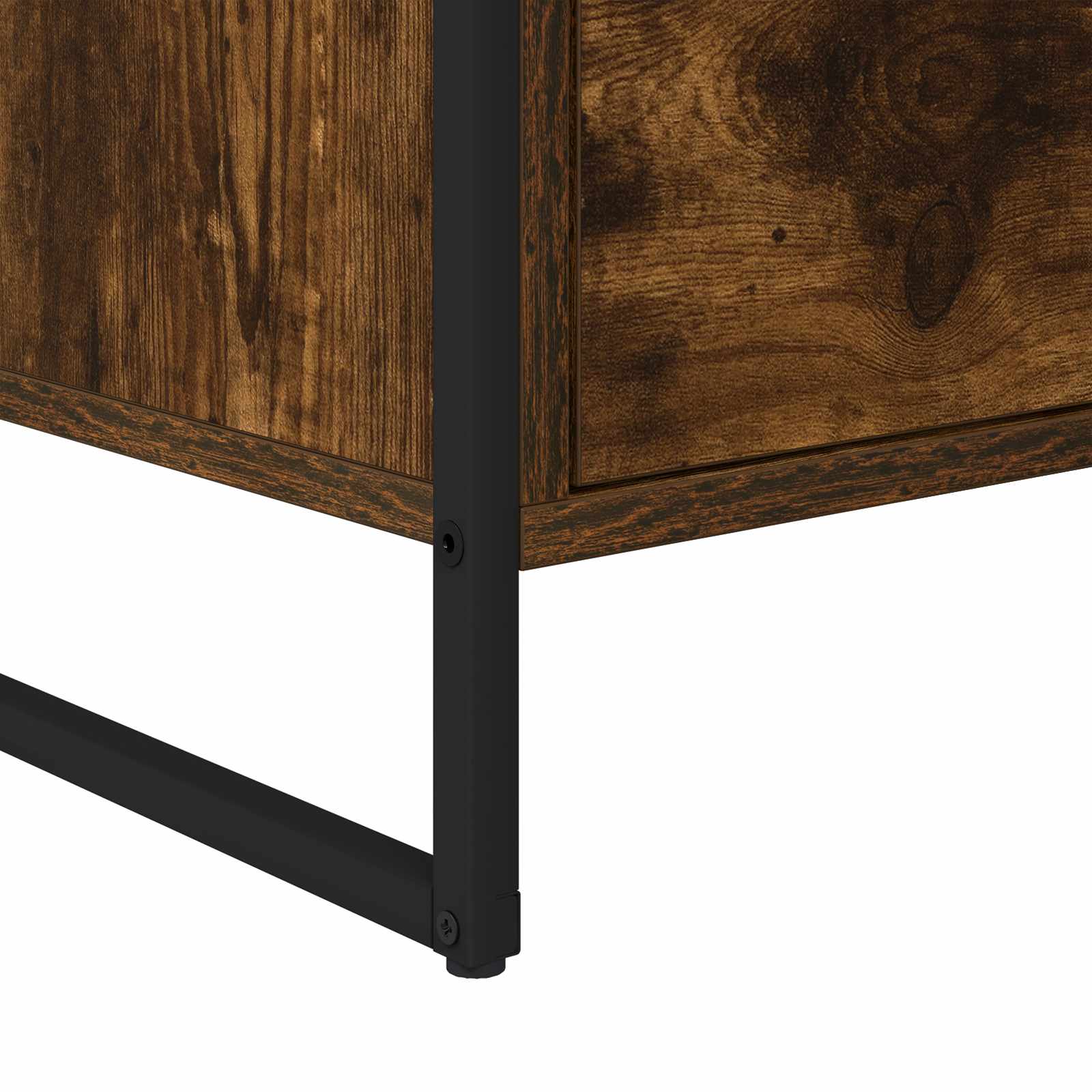Sideskab Røget Eg 79 x 36 x 75 cm Konstrueret træ