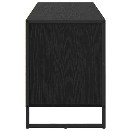 TV-skab 100 x 36 x 49,5 cm Sort eg Konstrueret træ