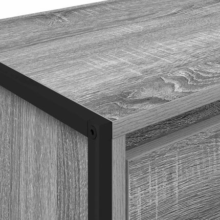 TV-skab 100 x 36 x 49,5 cm Grå Sonoma Konstrueret træ